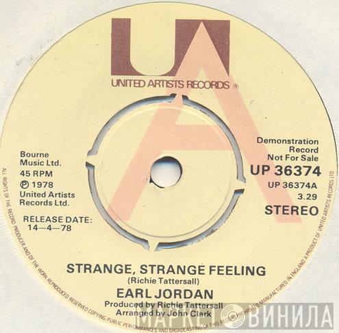 Earl Jordan - Strange, Strange Feeling