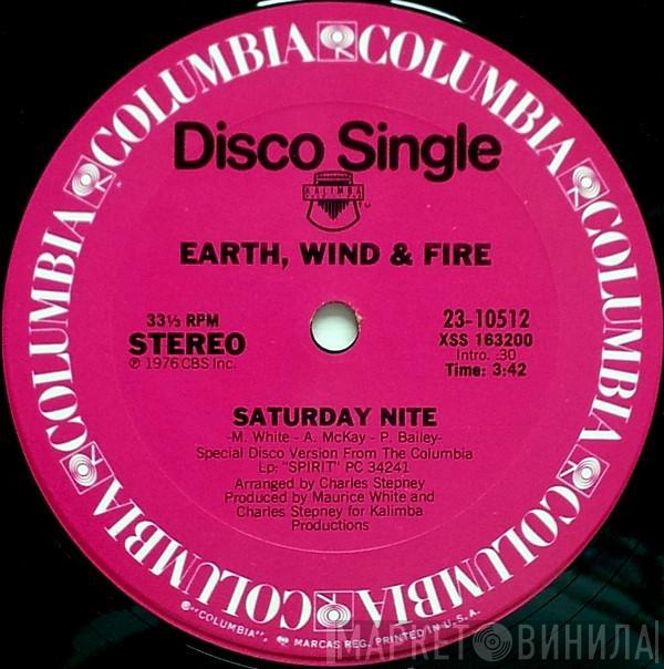 Earth, Wind & Fire  - Saturday Nite / On Your Face