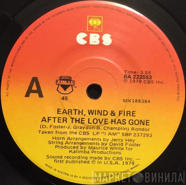  Earth, Wind & Fire  - After The Love Has Gone