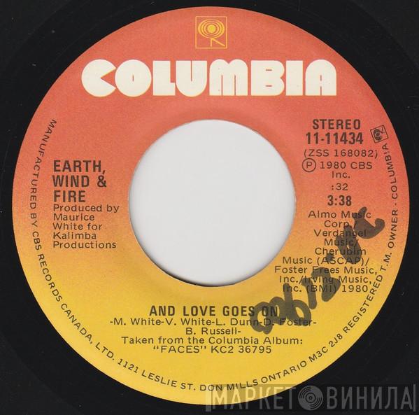  Earth, Wind & Fire  - And Love Goes On