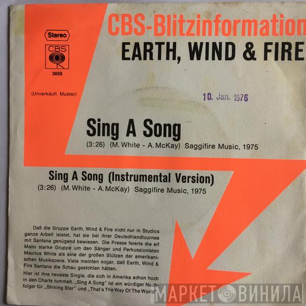  Earth, Wind & Fire  - Sing A Song