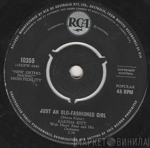 Eartha Kitt Henri René And His Orchestra  - Just An Old-Fashioned Girl / Lullaby Of Birdland