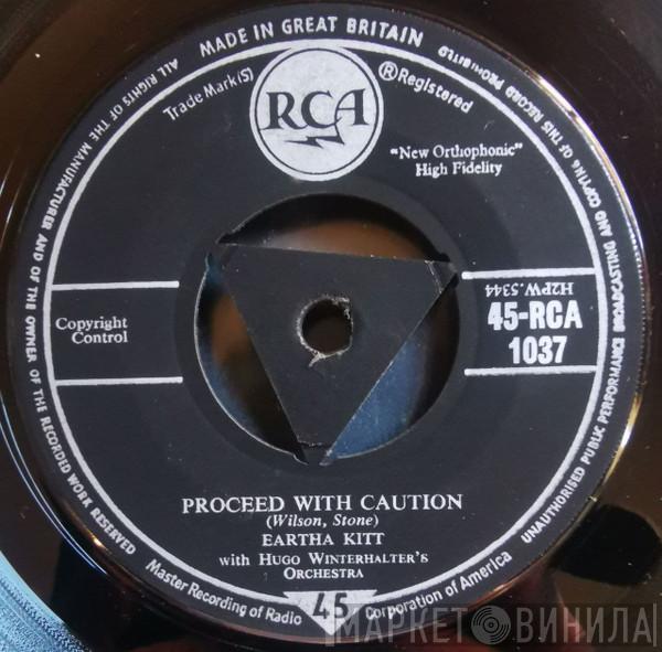 Eartha Kitt, Hugo Winterhalter Orchestra - Proceed With Caution