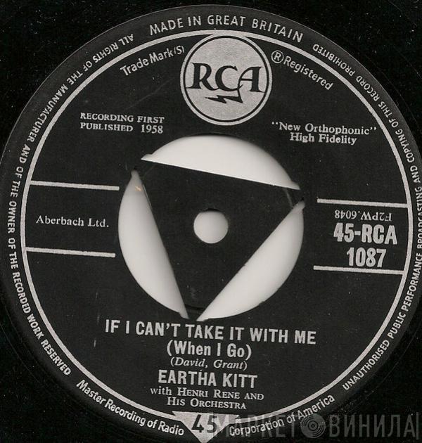 Eartha Kitt - If I Can't Take It With Me When I Go