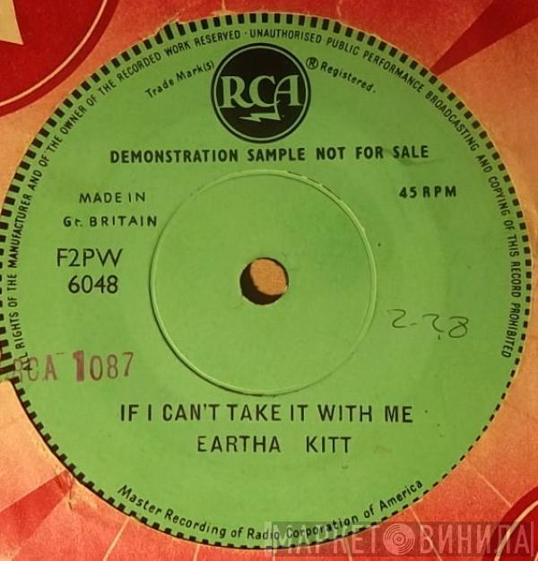  Eartha Kitt  - If I Can't Take It With Me