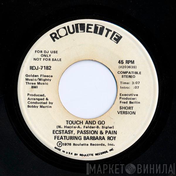 Ecstasy, Passion & Pain, Barbara Roy - Touch And Go