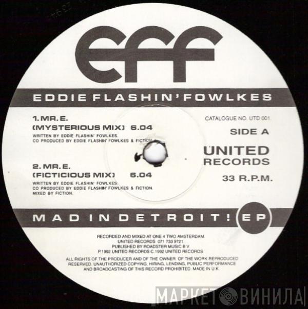 Eddie Fowlkes - Mad In Detroit! EP