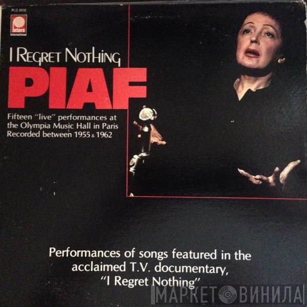  Edith Piaf  - I Regret Nothing