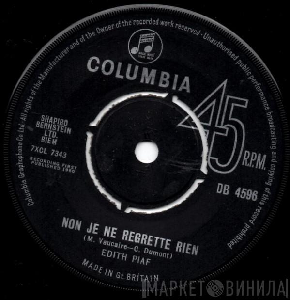 Edith Piaf - Non, Je Ne Regrette Rien