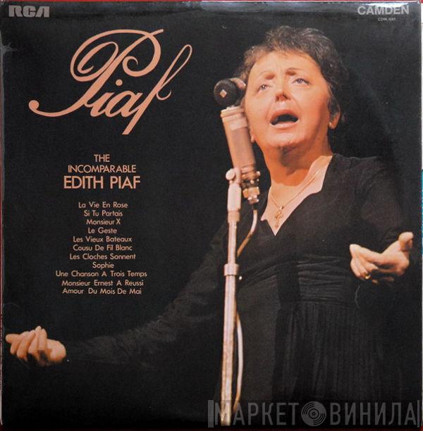  Edith Piaf  - The Incomparable Edith Piaf