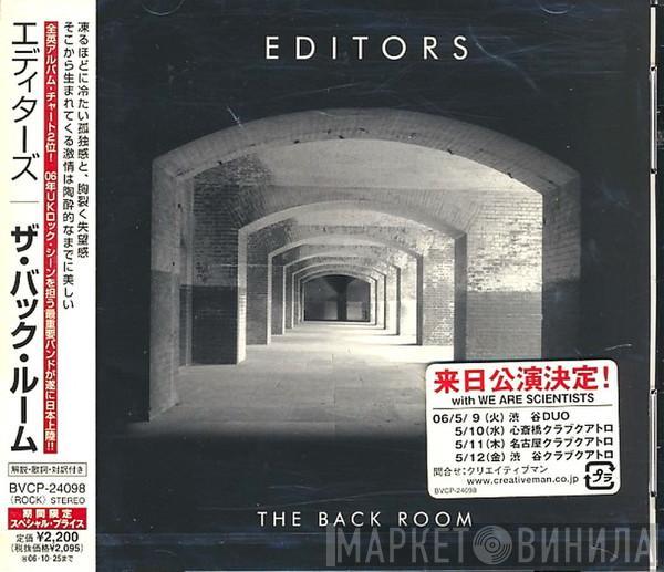  Editors  - The Back Room