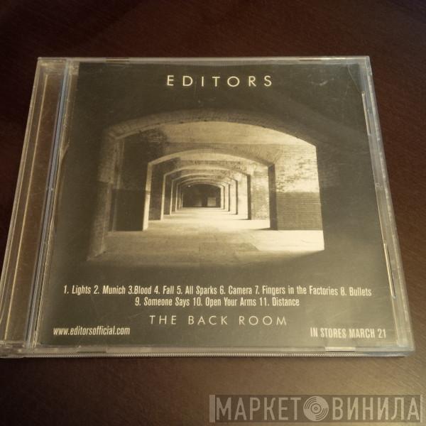  Editors  - The Back Room