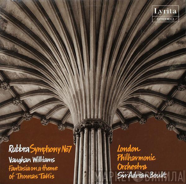 Edmund Rubbra, Ralph Vaughan Williams, The London Philharmonic Orchestra, Sir Adrian Boult - Symphony No7 / Fantasia On A Theme Of Thomas Tallis