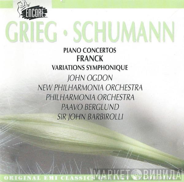 Edvard Grieg, Robert Schumann, John Ogdon, New Philharmonia Orchestra, Philharmonia Orchestra, Paavo Berglund, Sir John Barbirolli - Piano Concertos / Variations Symphonique