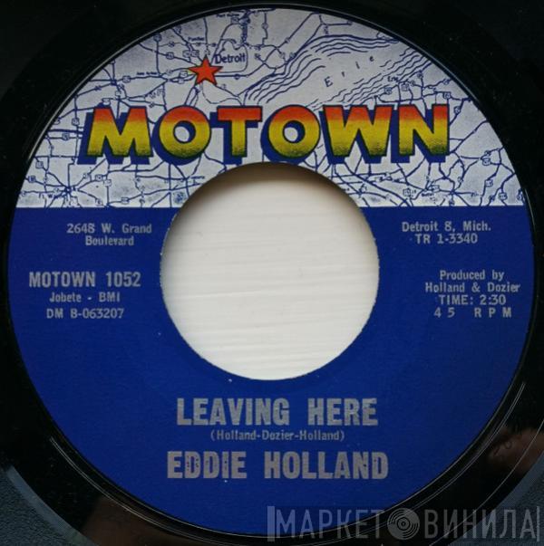 Edward Holland, Jr. - Leaving Here / Brenda
