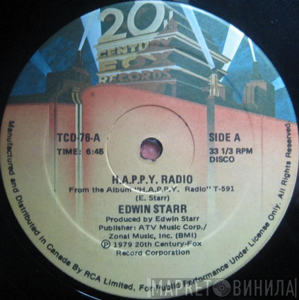 Edwin Starr  - H.A.P.P.Y. Radio / My Friend