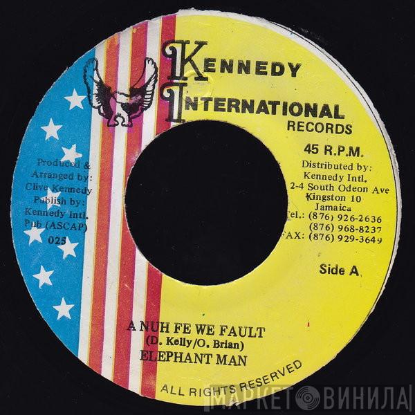  Elephant Man  - A Nuh Fe We Fault