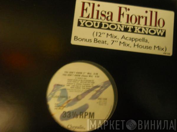 Elisa Fiorillo - You Don't Know