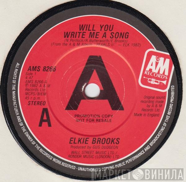 Elkie Brooks - Will You Write Me A Song