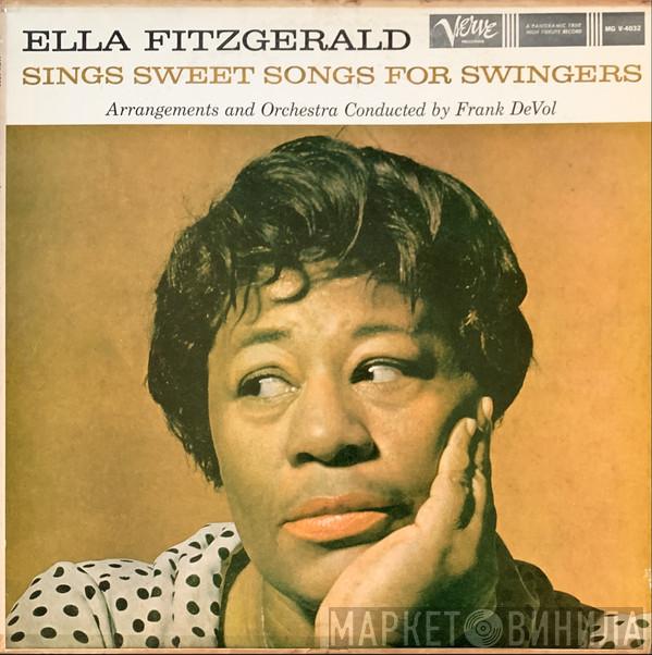 , Ella Fitzgerald  Frank De Vol And His Orchestra  - Ella Fitzgerald Sings Sweet Songs For Swingers