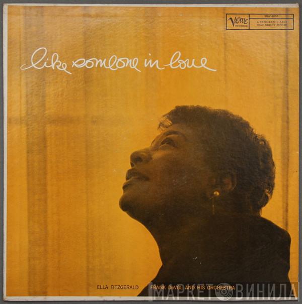 , Ella Fitzgerald  Frank De Vol And His Orchestra  - Like Someone In Love
