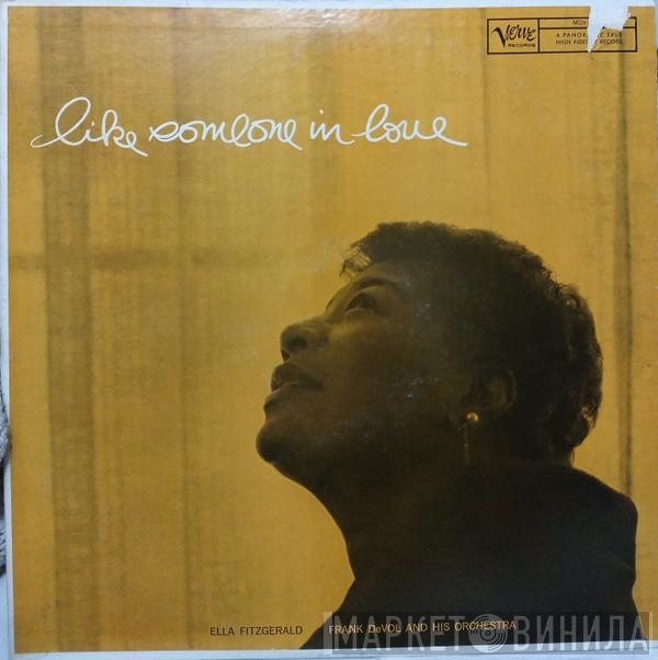 , Ella Fitzgerald  Frank De Vol And His Orchestra  - Like Someone In Love