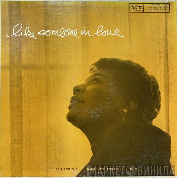 , Ella Fitzgerald  Frank De Vol And His Orchestra  - Like Someone In Love
