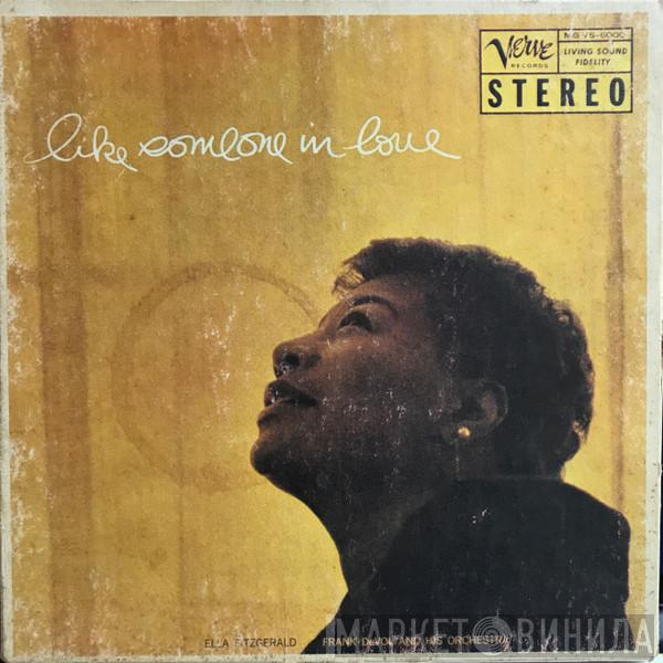 , Ella Fitzgerald  Frank De Vol And His Orchestra  - Like Someone In Love