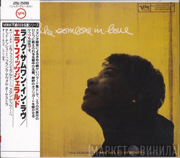, Ella Fitzgerald  Frank De Vol And His Orchestra  - Like Someone In Love