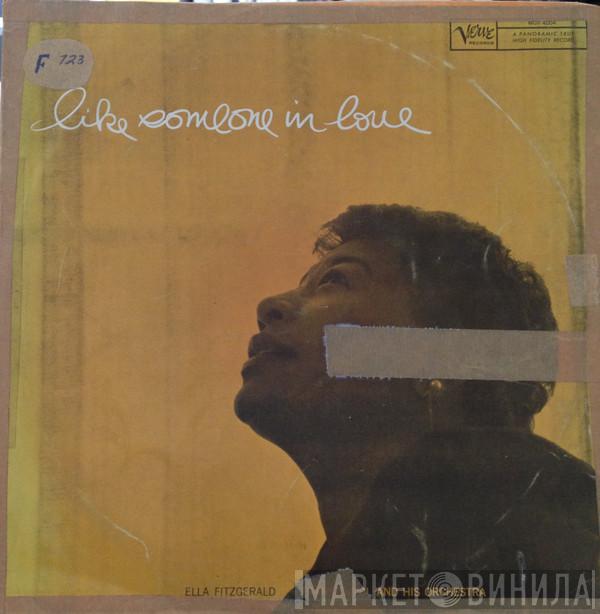 , Ella Fitzgerald  Frank De Vol And His Orchestra  - Like Someone In Love