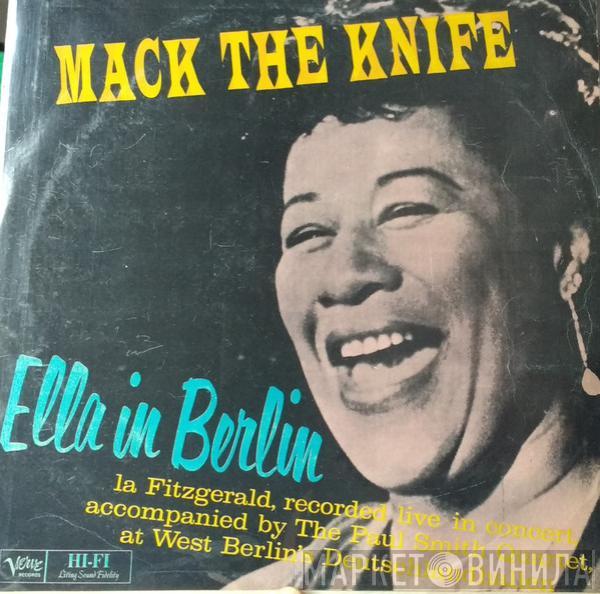 , Ella Fitzgerald  Paul Smith Quartet  - Mack The Knife, Ella In Berlin, Ella Con El Quarteto De Paul Smith