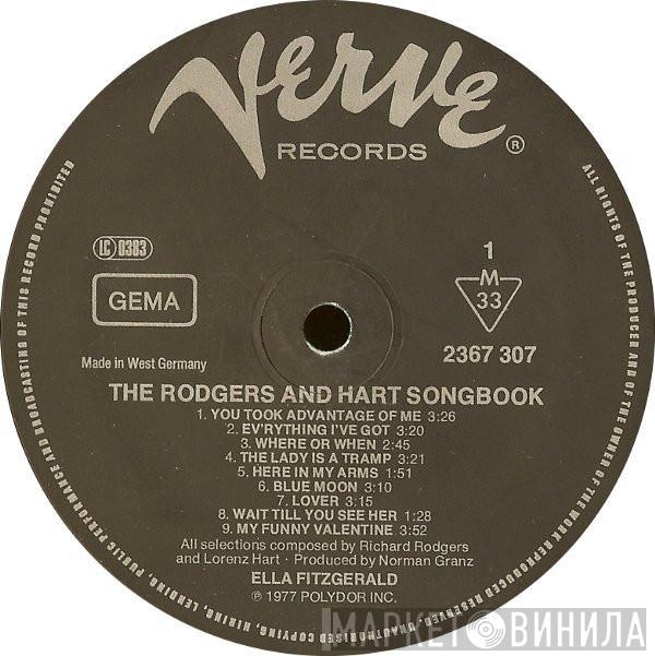  Ella Fitzgerald  - Sings The Rodgers And Hart Song Book