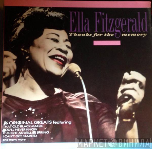 Ella Fitzgerald - Thanks For The Memory