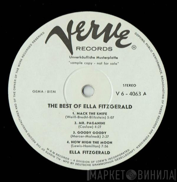 Ella Fitzgerald  - The Best Of Ella Fitzgerald