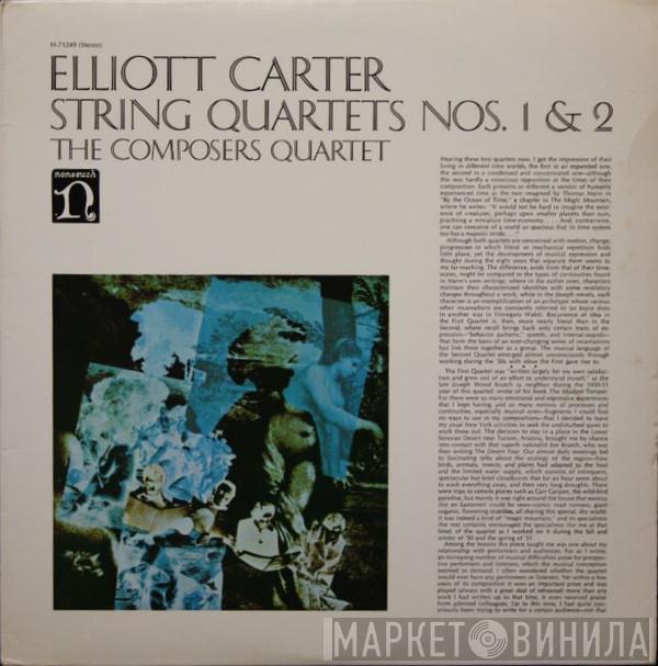 Elliott Carter, The Composers Quartet - String Quartets Nos. 1 & 2
