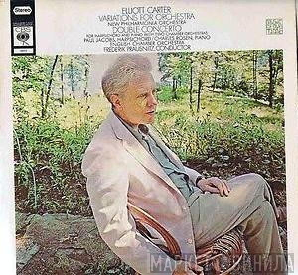 Elliott Carter - Variations For Orchestra / Double Concerto