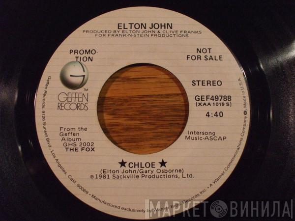  Elton John  - Chloe / Fanfare/Chloe