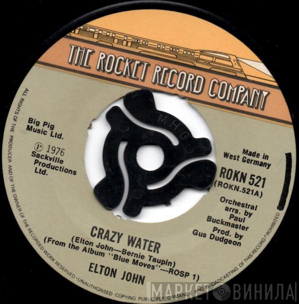  Elton John  - Crazy Water / Chameleon