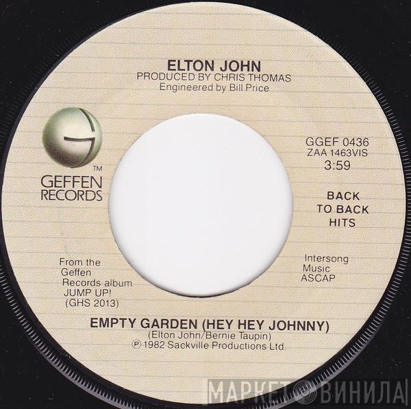  Elton John  - Empty Garden (Hey Hey Johnny) / Blue Eyes