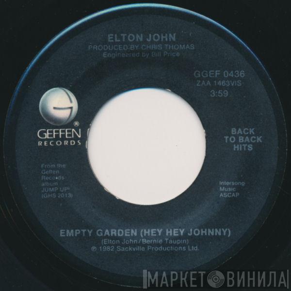  Elton John  - Empty Garden (Hey Hey Johnny) / Blue Eyes