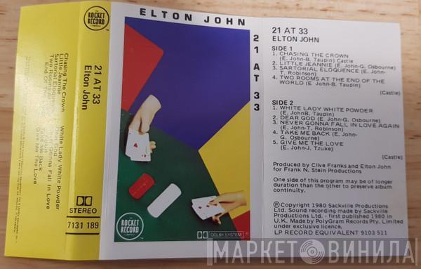  Elton John  - 21 At 33