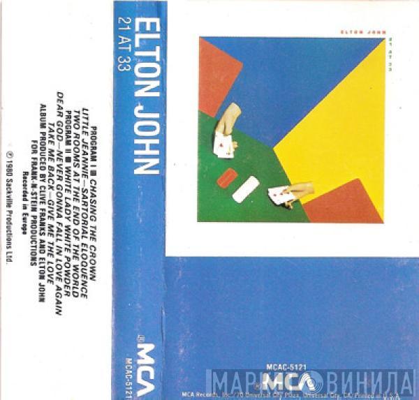  Elton John  - 21 At 33