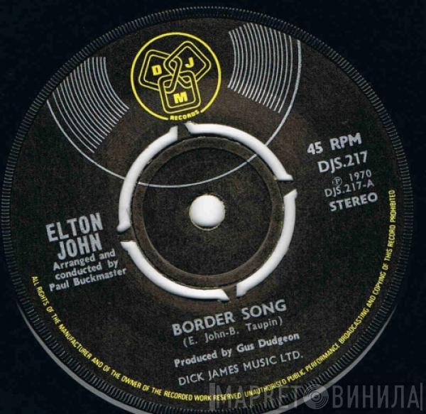  Elton John  - Border Song