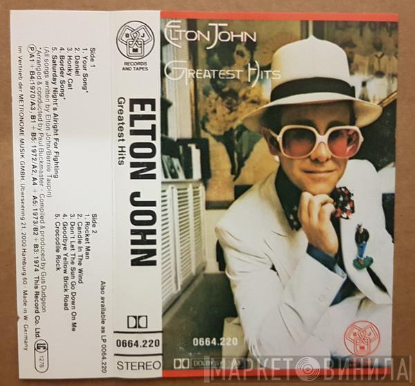  Elton John  - Greatest Hits