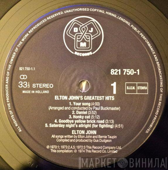  Elton John  - Greatest Hits