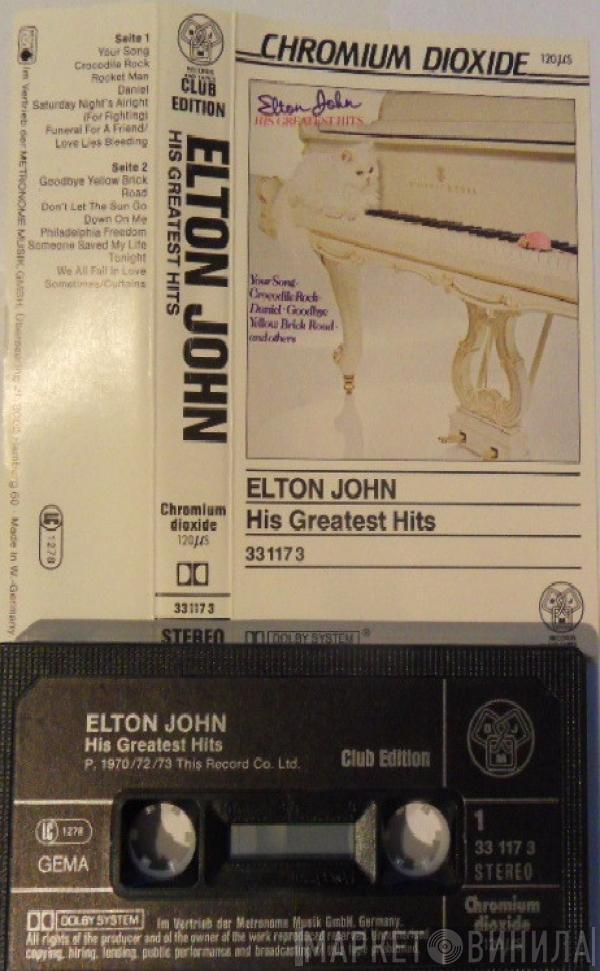  Elton John  - His Greatest Hits