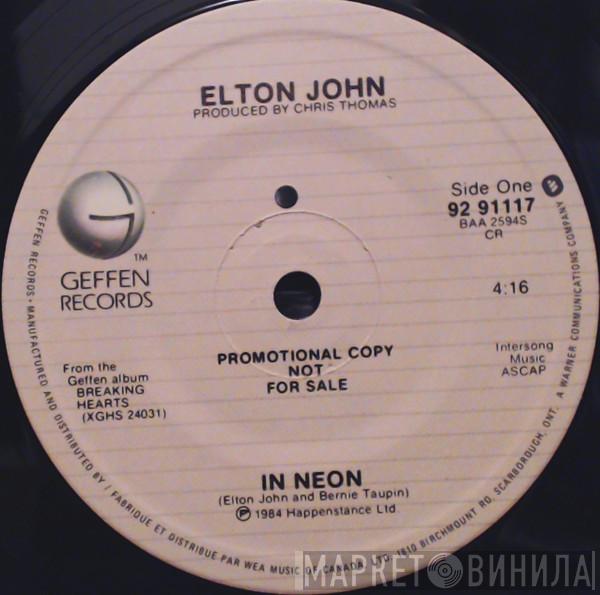  Elton John  - In Neon