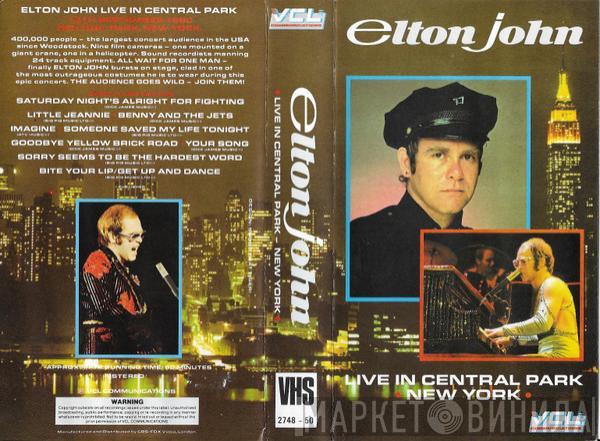  Elton John  - Live In Central Park - New York