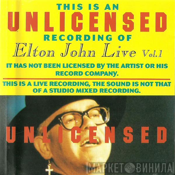  Elton John  - Live Vol. I
