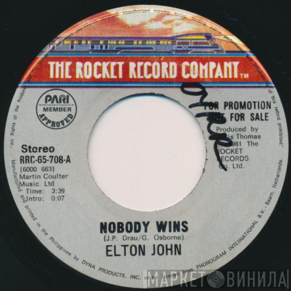  Elton John  - Nobody Wins